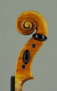 Stradivari scroll
